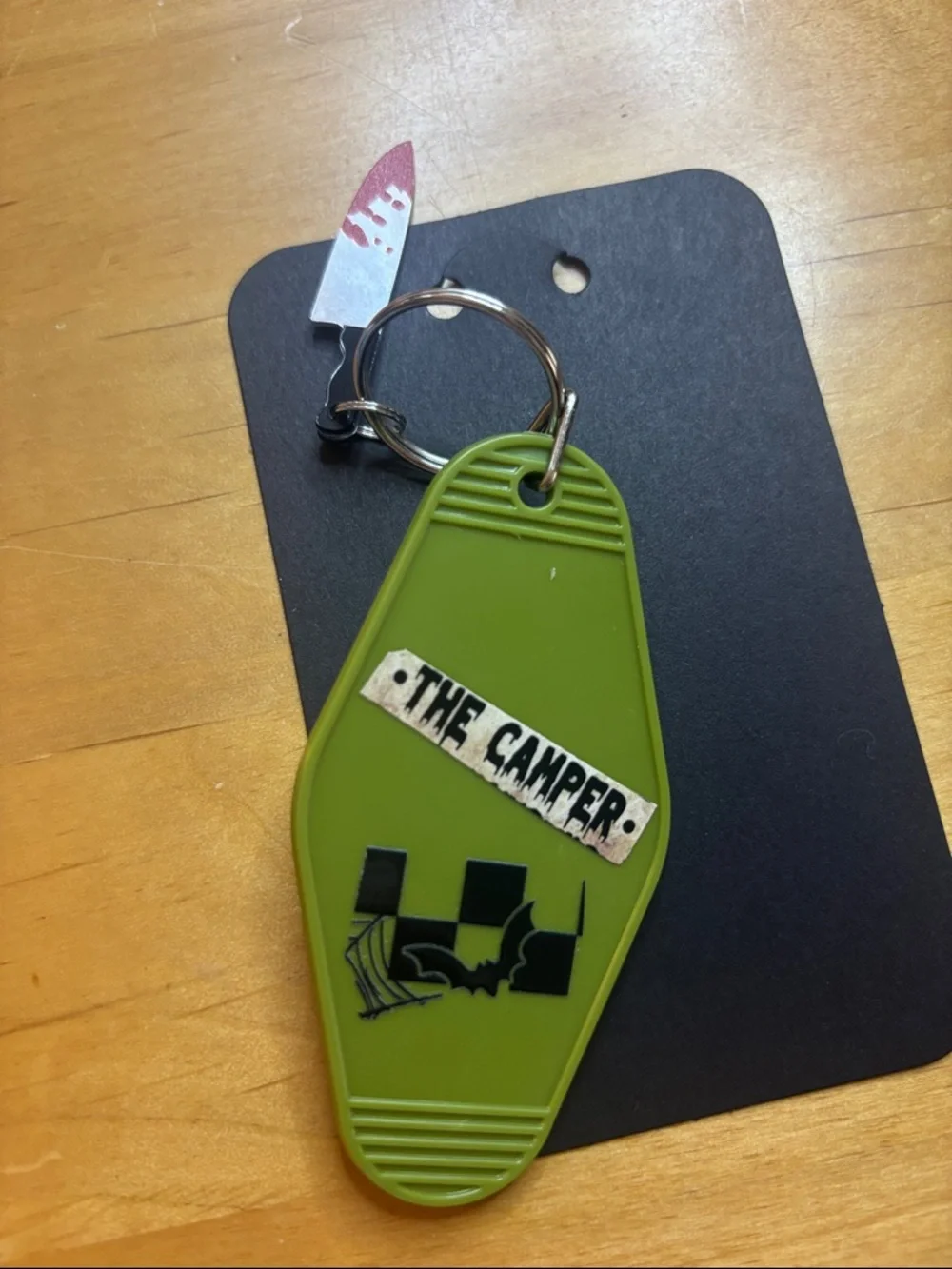 Horror Fandom Vibes Handcrafted Motel Keychains - Pick One - Picture 3 of 9